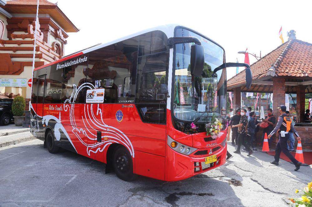 Bus Trans Metro Dewata (TMD) Bali. (dok. Kemenhub)
