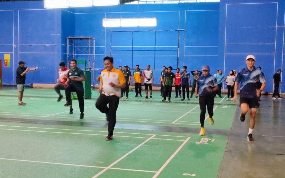 Dokumentasi pelaksanaan pelatihan untuk pelatih fisik di Samarinda, Desember 2024 kemarin. (Dok. KONI Kaltim)