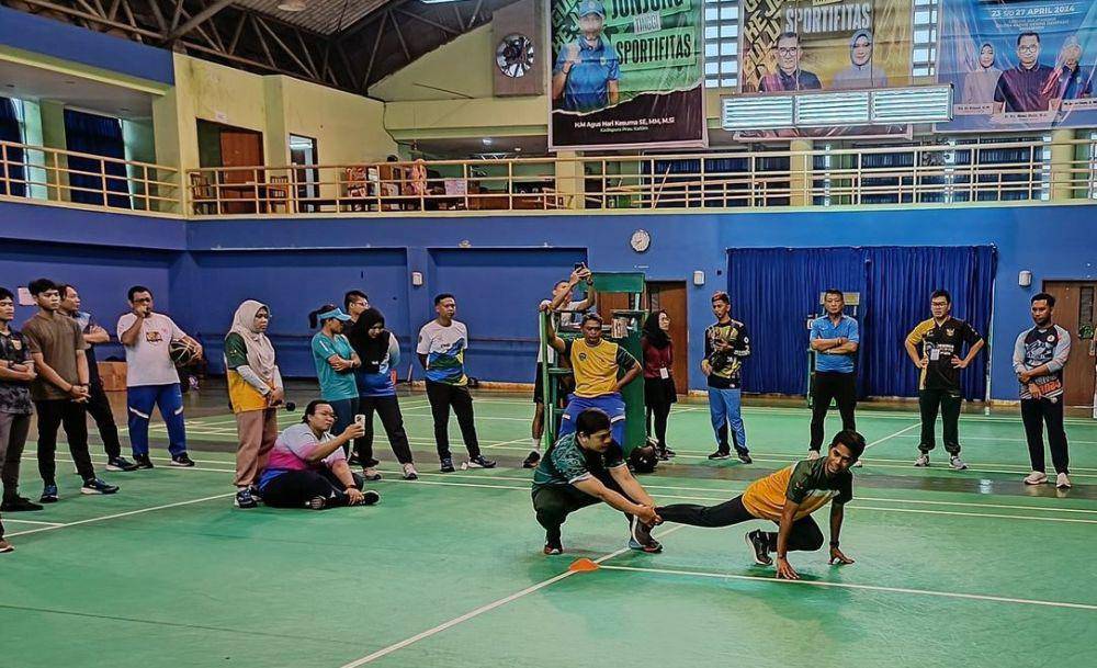 Potret pelatihan untuk pelatihan fisik tahap 2 di Samarinda, Desember 2024 kemarin. (Dok. KONI Kaltim)