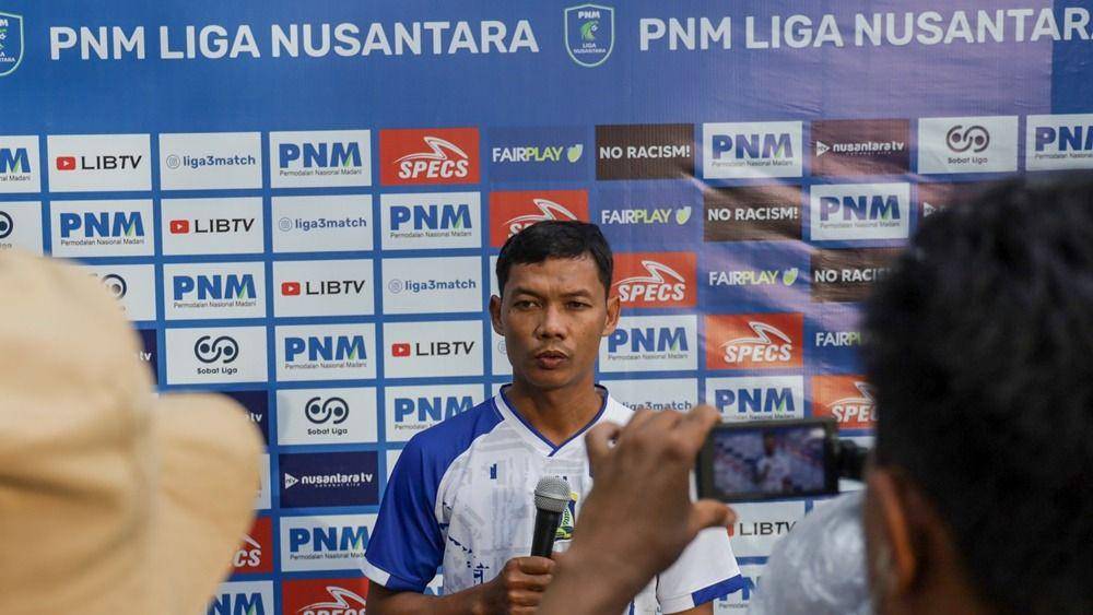 Pelatih Persiba M Nasuhda. (Dok. PT LIB)