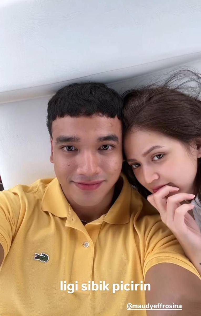 Fadly Faisal dan Maudy Effrosina (instagram.com/fadlyfsl_)