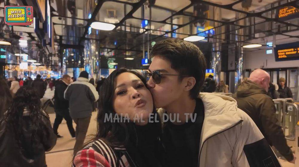 potret Maia Estianty liburan bareng Syifa Hadju (youtube.com/maiaaleldultv)