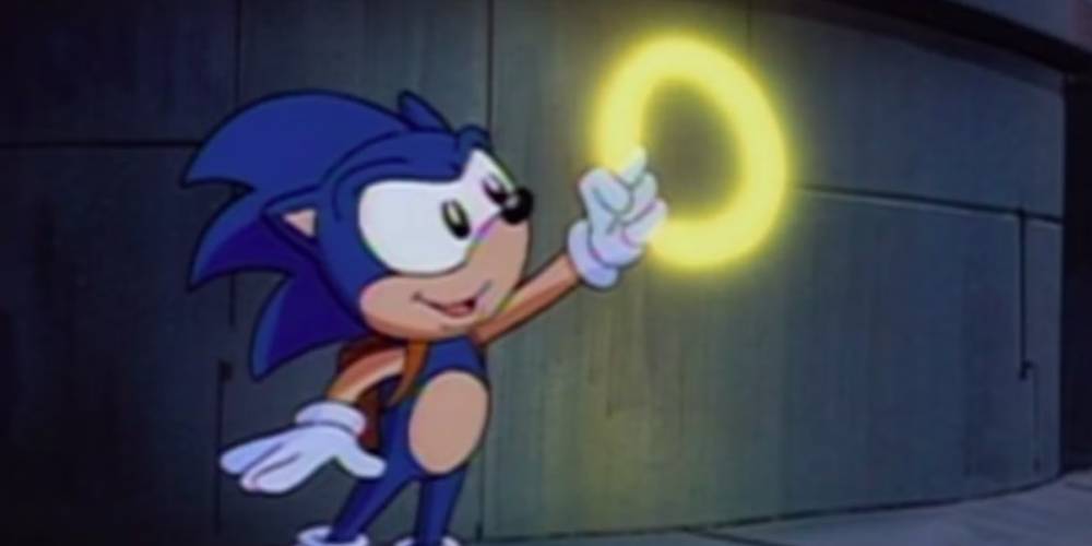 Sonic dalam serial animasi jadul (dok. DIC Productions/Sonic the Hedgehog)