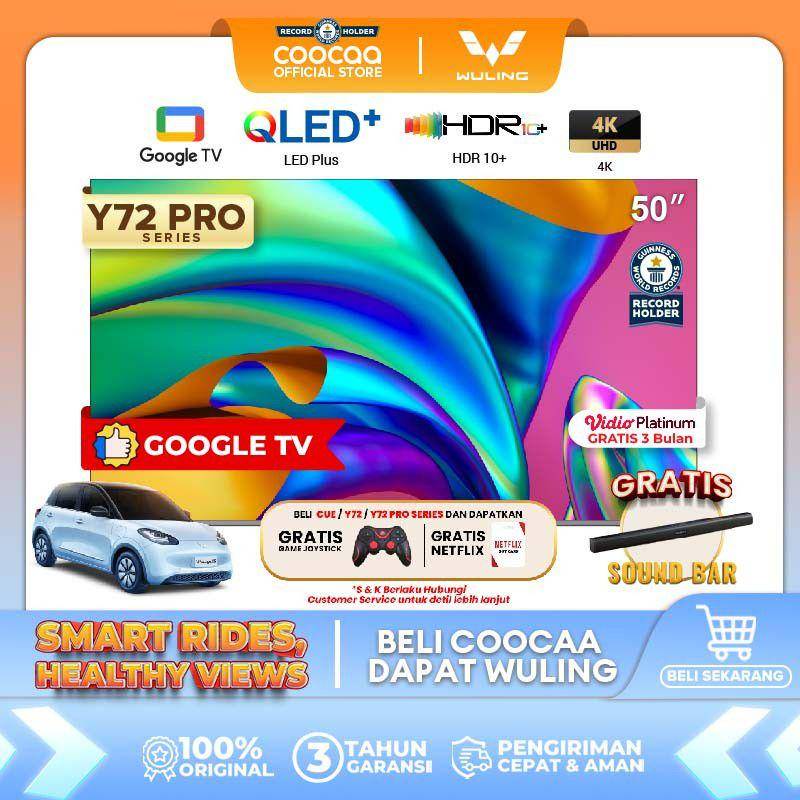 Coocaa 50Y72 Pro (tokopedia.com/Coocaa Official Store)