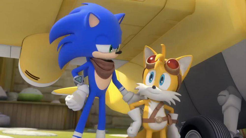 Sonic dan Tails (dok. Cartoon Network/Sonic Boom)