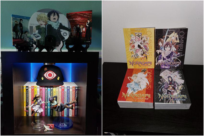 7 Koleksi Noragami, Dipenuhi Tumpukan Manga hingga Figur Yato