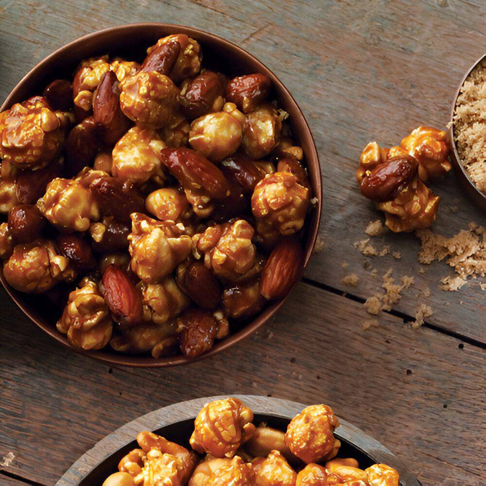 Almond CaramelCrisp, Garrett Popcorn Halal Malaysia (garrettpopcorn.com.my)