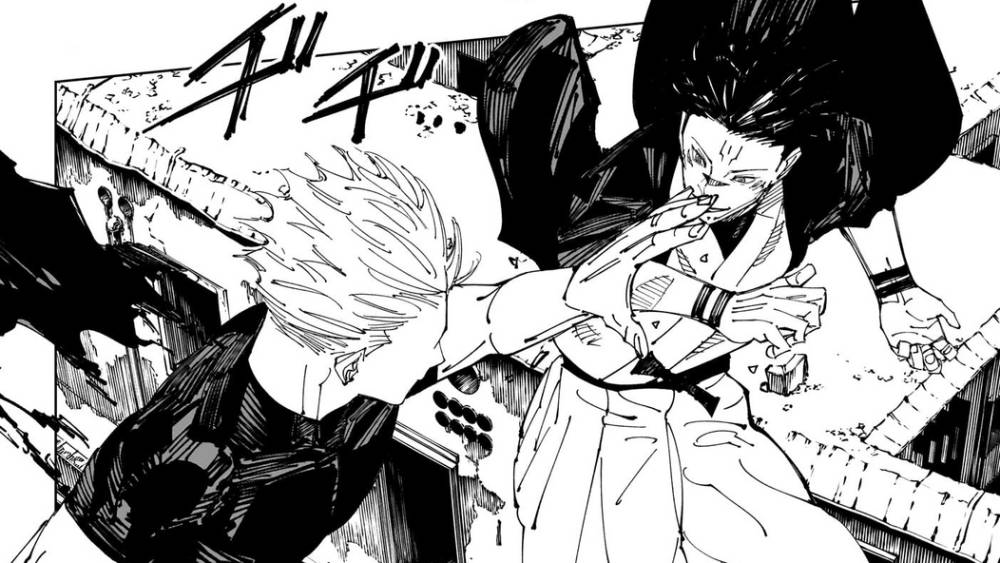 Satoru Gojo vs. Sukuna (dok. Shueisha/Jujutsu Kaisen)