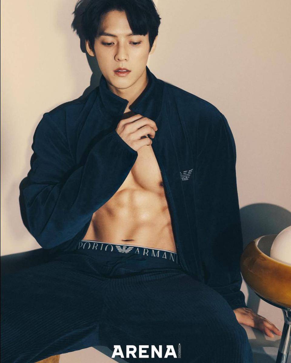 potret Minhyuk BTOB (instagram.com/hutazone)