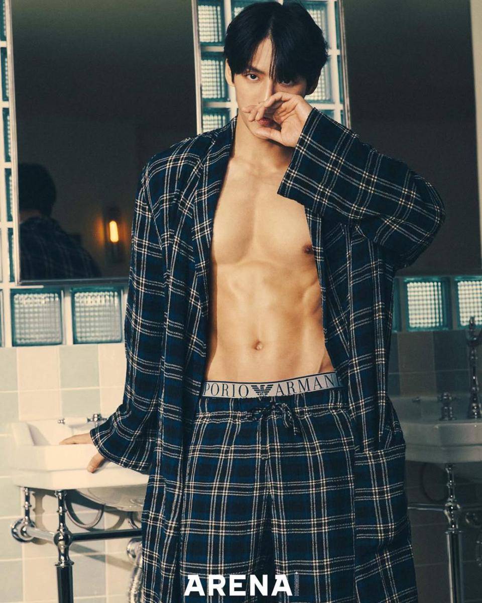 potret Minhyuk BTOB (instagram.com/hutazone)