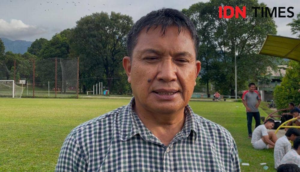 Asisten Pelatih Semen Padang FC, Maskur Rauf (Foto: IDN Times/Halbert Caniago)