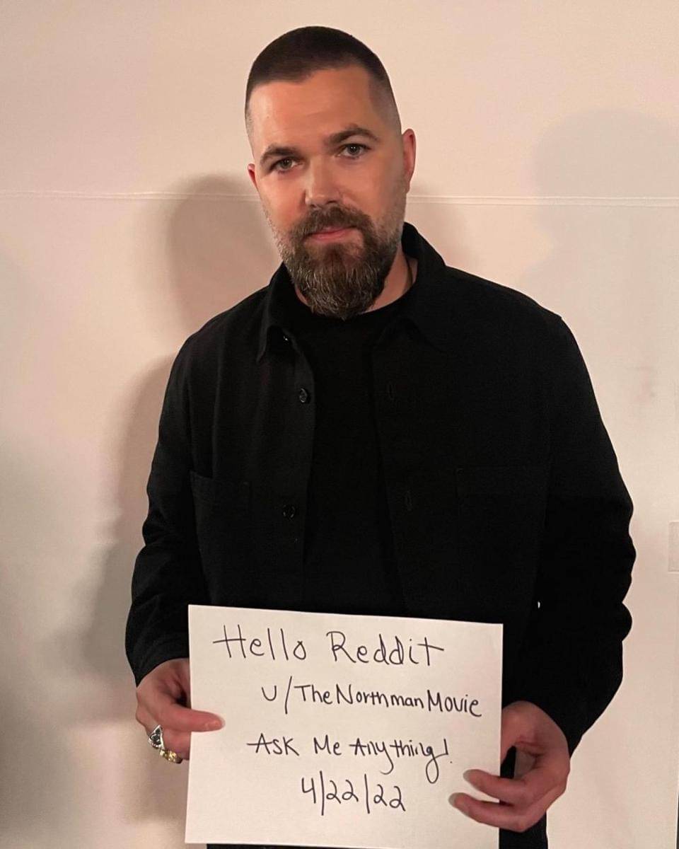 Robert Eggers di pemutaran film The Northman (Reddit.com/u/TheNorthmanMovie)