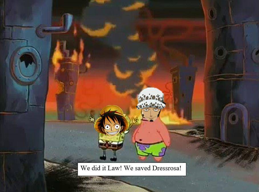 potret meme Dressrosa Arc (reddit.com/user/MrRocde)