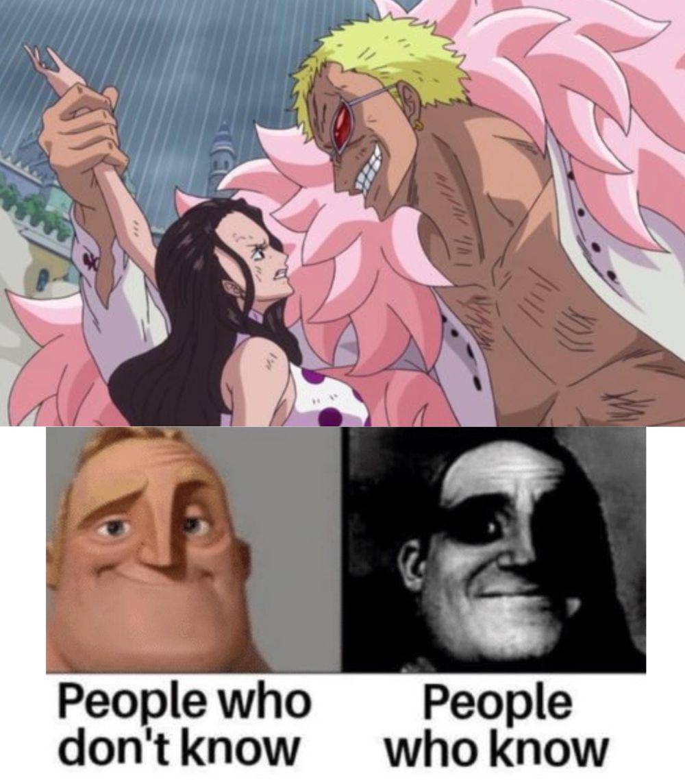 potret meme Dressrosa Arc (reddit.com/user/Marsupilami_316)
