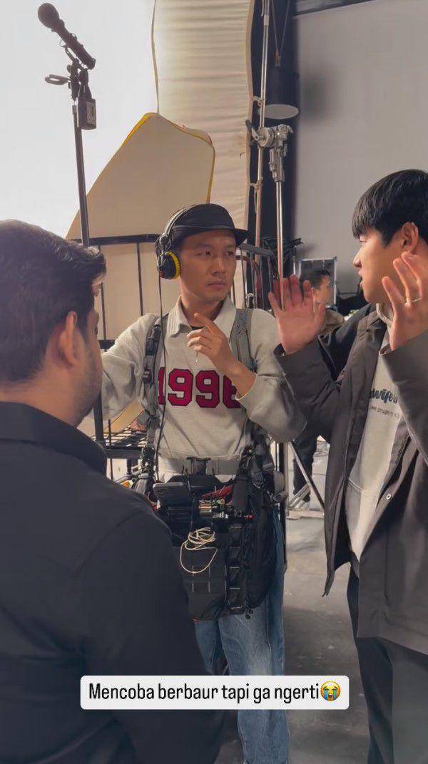 potret Fadil Jaidi syuting iklan di China (instagram.com/fadiljaidi)