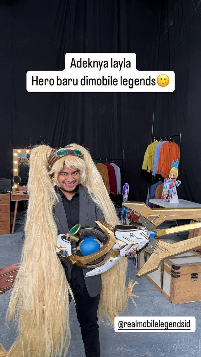 potret Fadil Jaidi syuting iklan di China (instagram.com/fadiljaidi)
