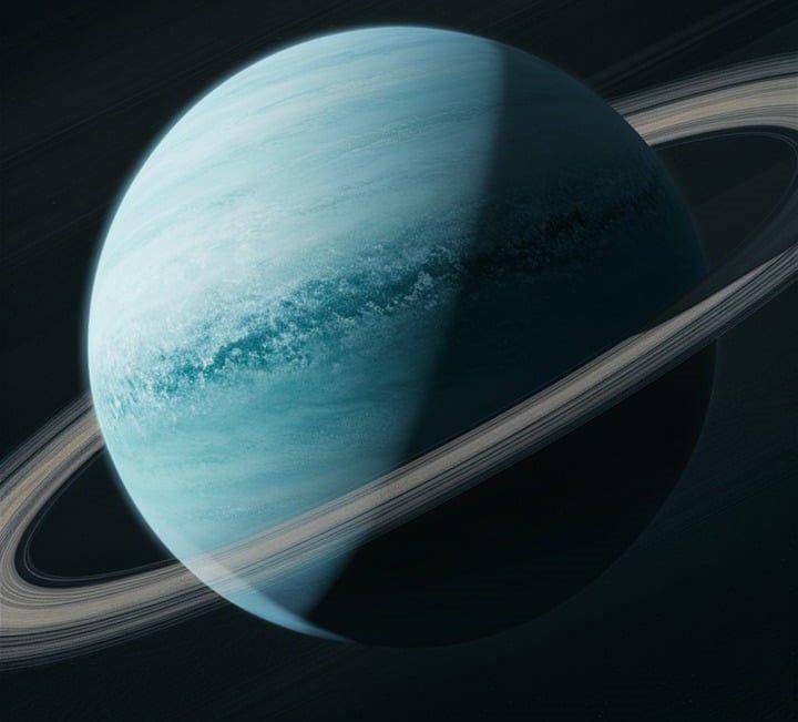 ilustrasi planet Uranus (pixabay.com/YolGezer)