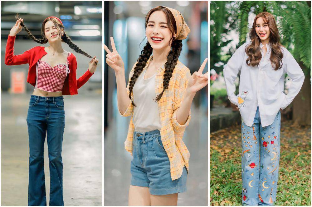 potret ide OOTD casual versi girly ala PP Punpreedee (instagram.com/punpreedee)