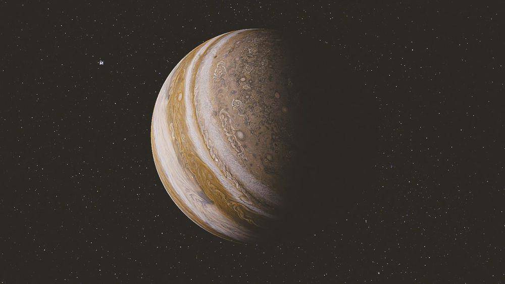 ilustrasi planet Jupiter (pixabay.com/CharlVera)
