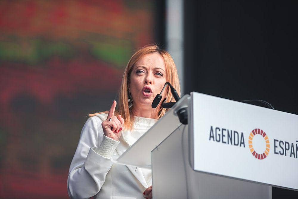 Perdana Menteri Italia Giorgia Meloni (Wikimedia.org/Vox España)