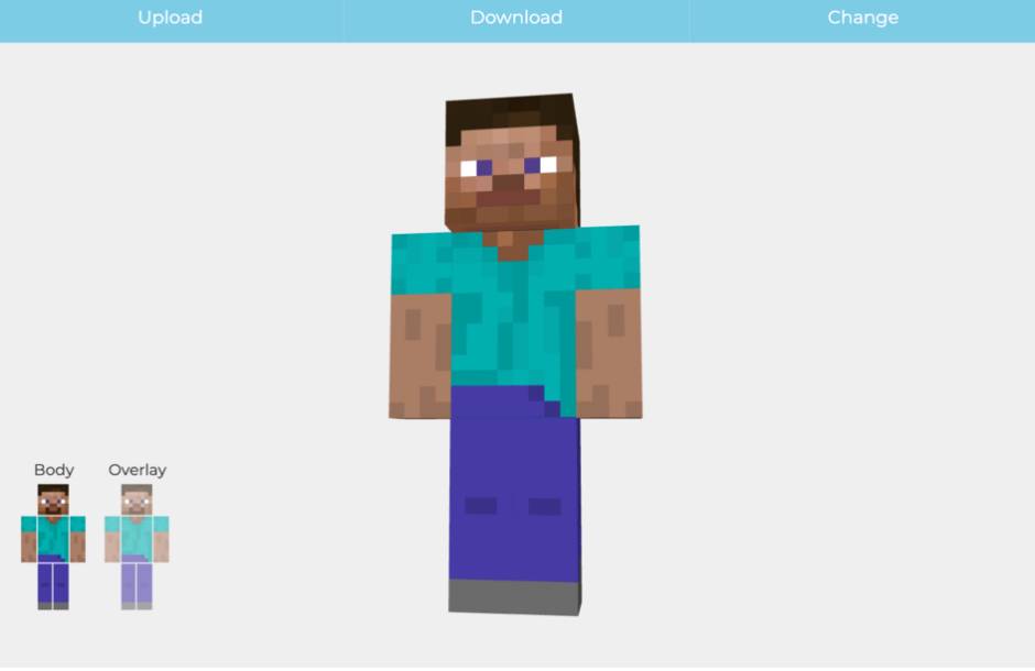 ilustrasi custom skin Minecarft (minecraftskins.net)