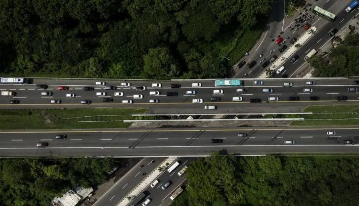 Ilustrasi arus lalu lintas di Tol Cipali (Dok. Jasamarga)