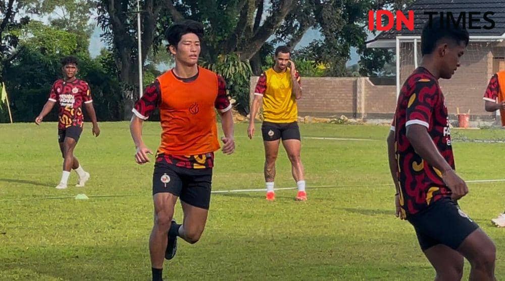 Ryohei Michibuchi, salah satu pemain Semen Padang FC yang tidak dipertahankan (Foto: IDN Times/Halbert Caniago)