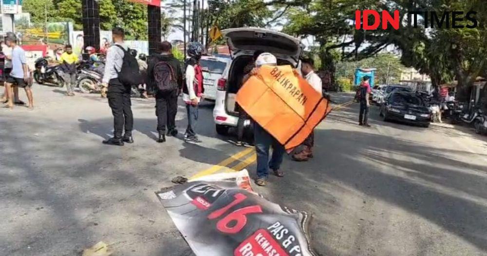 Kecelakaan Maut di Balikpapan, Bus Senggol Pengendara Sepeda Motor