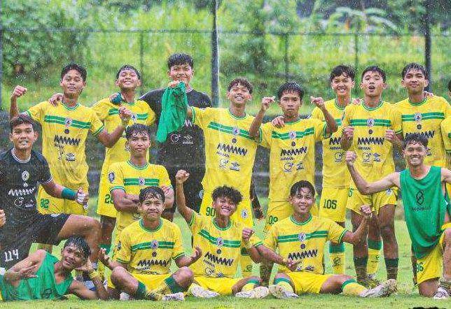 Skuad PSS U18 di EPA Liga 1 2024/2025. (Dok. Tim Media PSS)