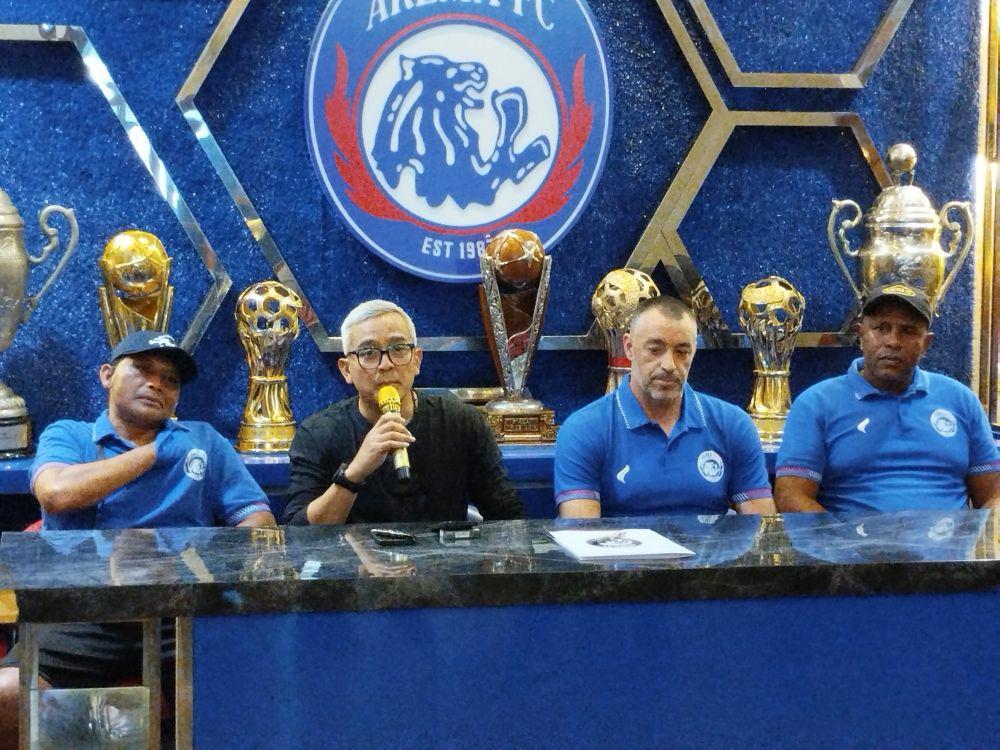 General Manager Arema FC, Yusrinal Fitriandi. (IDN Times/Rizal Adhi Pratama)