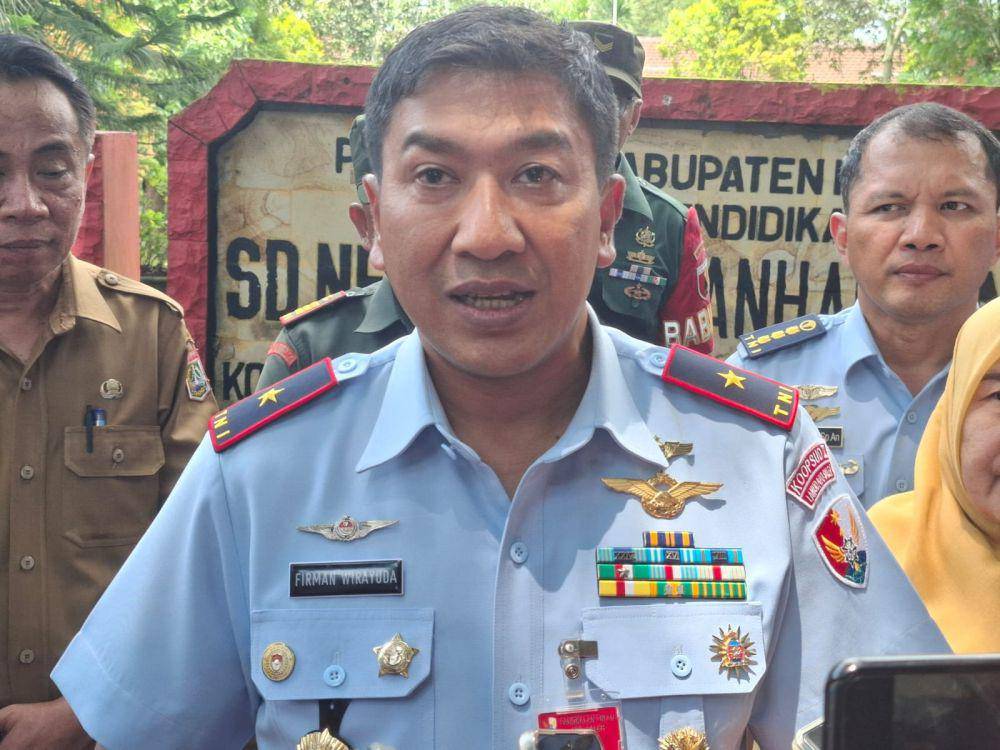 Danlanud Abdulrachman Saleh Malang, Marsma TNI Firman Wirayuda. (IDN Times/Rizal Adhi Pratama)