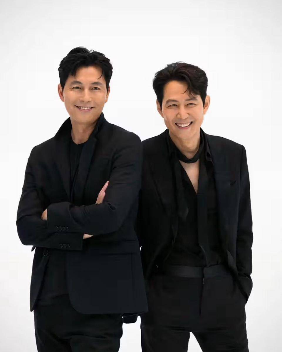 potret Lee Jung Jae dan Jung Woo Sung (instagram.com/tojws)