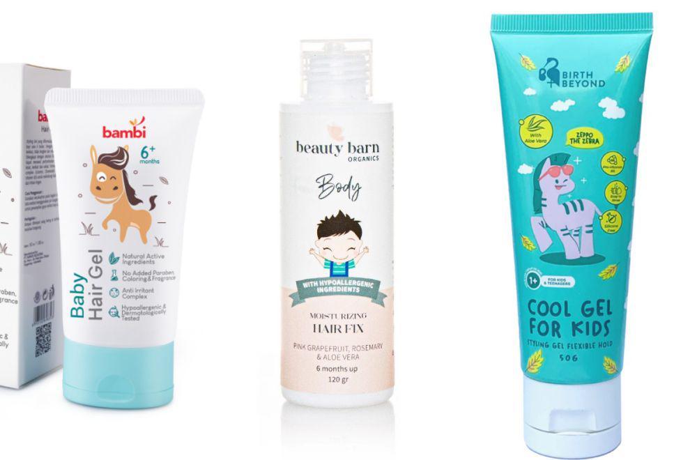 5 Produk Hair Gel Anak, Bantu Styling Rambut yang Sulit Diatur!