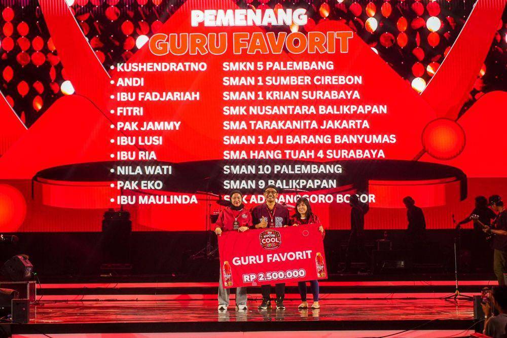 Para juara kategori “Guru Favorit” (Dok. Teh Pucuk Harum)