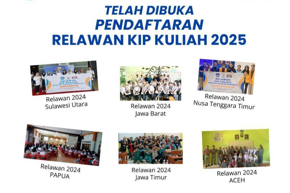 peserta relawan KIP Kuliah (instagram.com/merdekapelajar_ri)