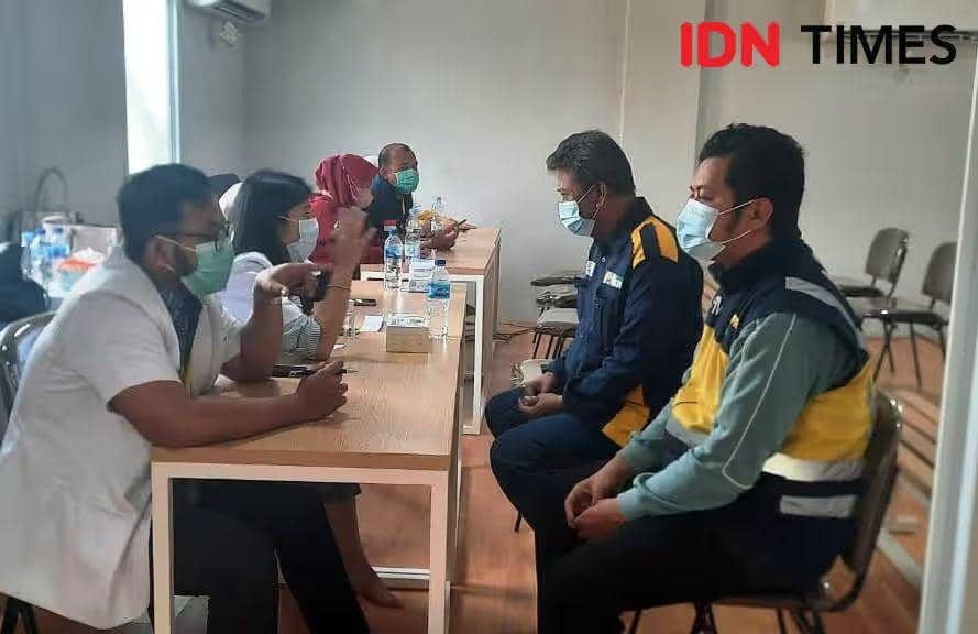 Pelayanan konseling kesehatan gratis bagi warga dan pekerja di IKN (IDN Times/Ervan)