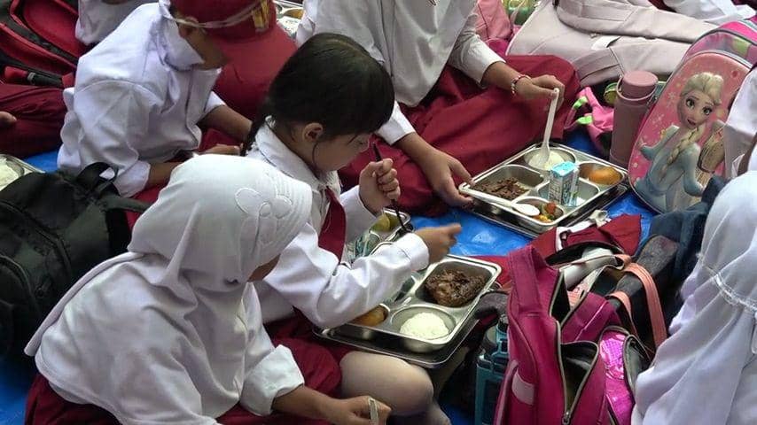 7 Sekolah di Serpong Utara Tangsel Jalankan Program MBG Hari Ini