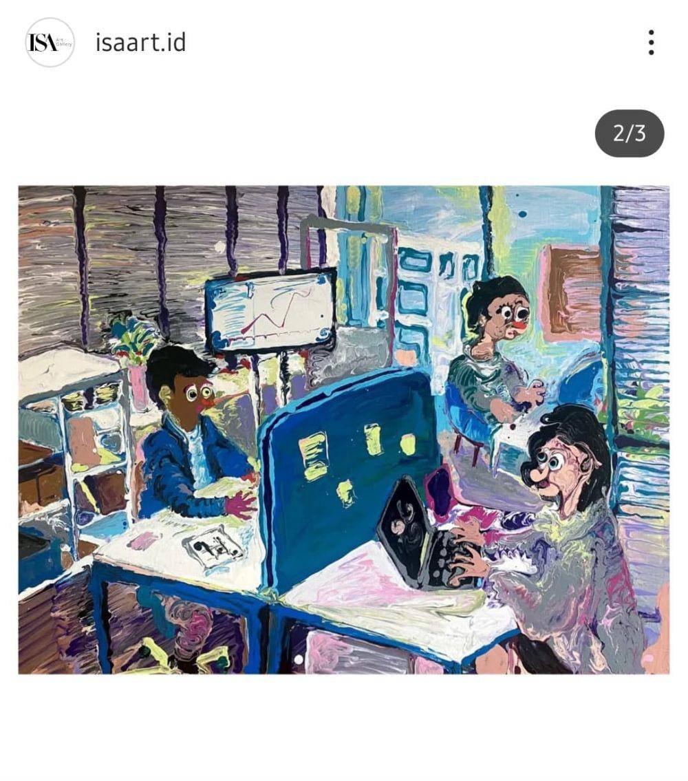 Define Comedy di ISA Art Gallery, Jakarta Pusat (instagram.com/isaart.id)