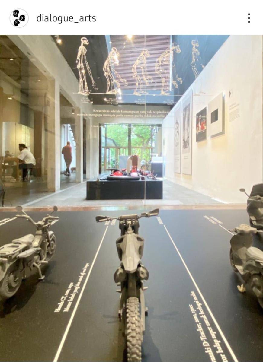 Pameran Kreativitas Evolusioner, Dia.Lo.Gue, Jakarta Selatan (instagram.com/dialogue_arts)