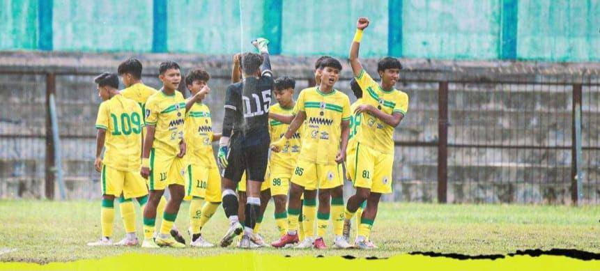Skuad PSS U18 di EPA Liga 1 2024/2025. (Dokumentasi Tim Media PSS)