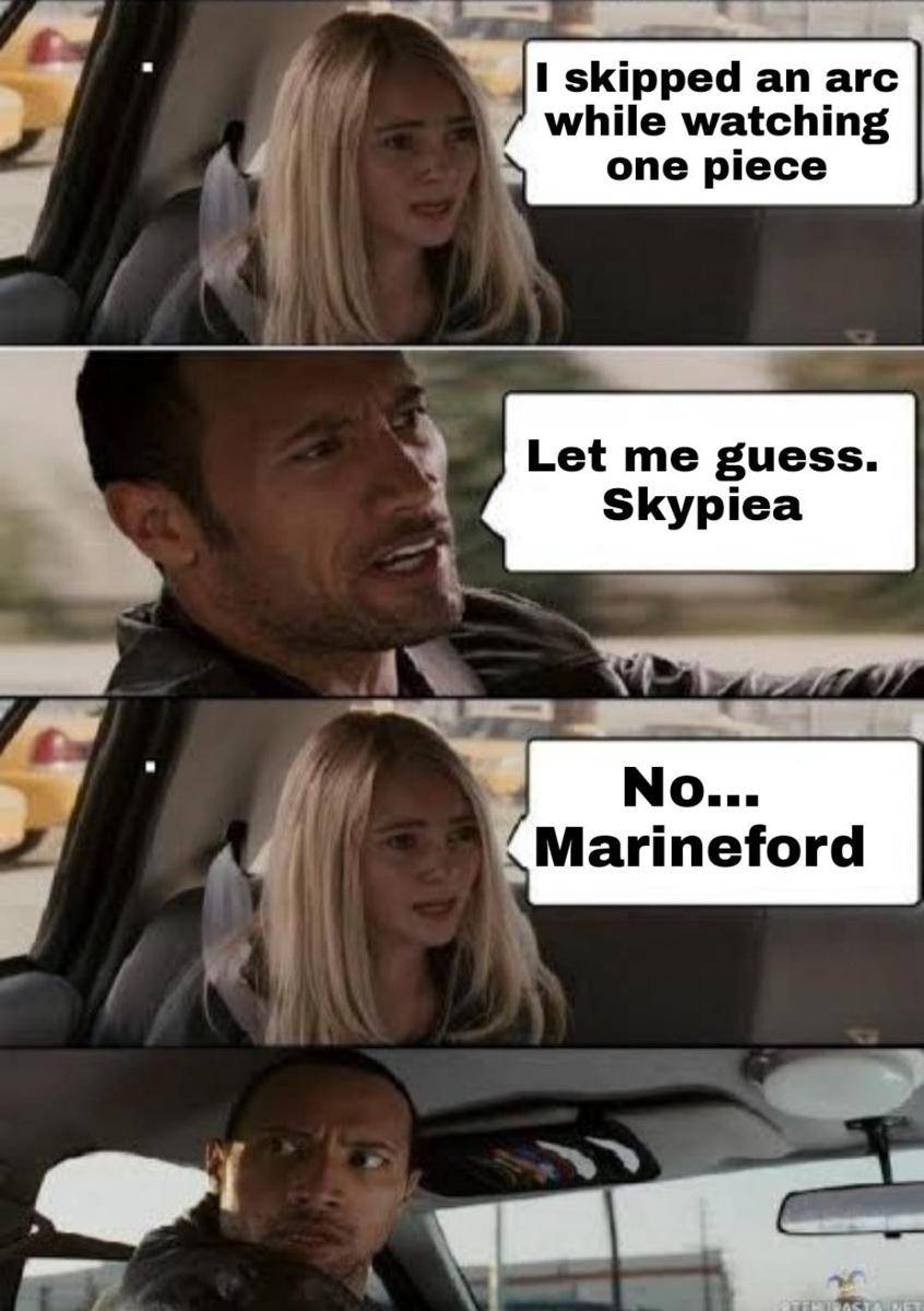 potret meme Skypiea Arc (reddit.com/user/0_0singulariTy)