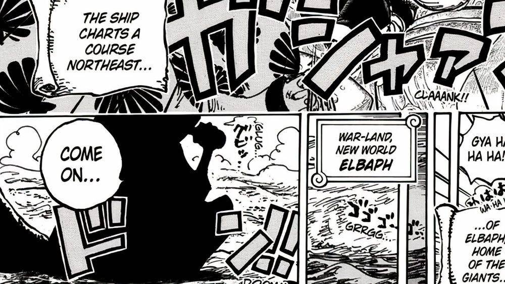 sosok misterius di Elbaf (dok. Shueisha/One Piece)