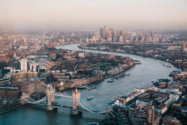 Pemandangan kota London, latar serial Slow Horses (unsplash.com/@bendavisual)