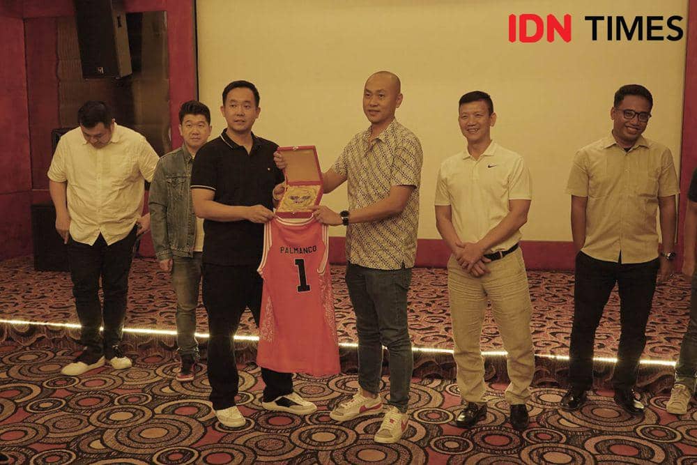 Apresiasi Sponsor Tim Basket Rajawali Medan menghadapi IBL 2025 (Dok. IDN Times)