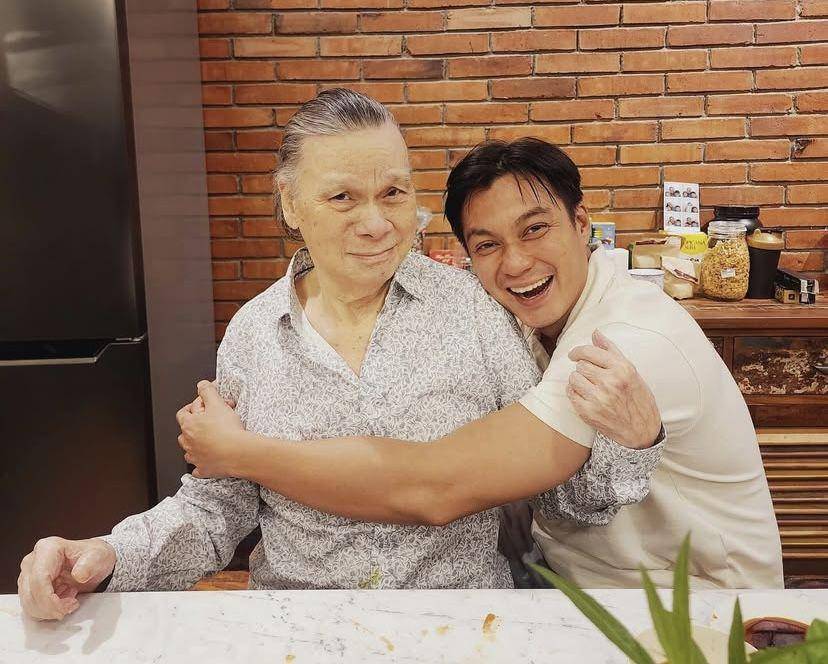 potret Baim Wong dan ayahnya yang meninggal dunia (Instagram.com/baimwong)