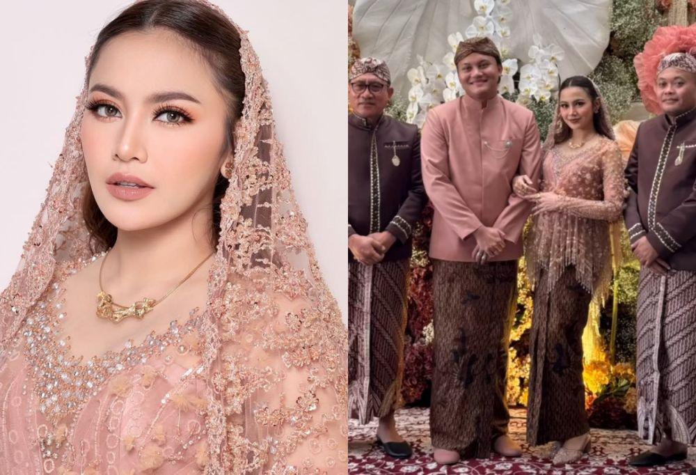 Gaya Mahalini di Pengajian 7 Bulan Kehamilan, Anggun!