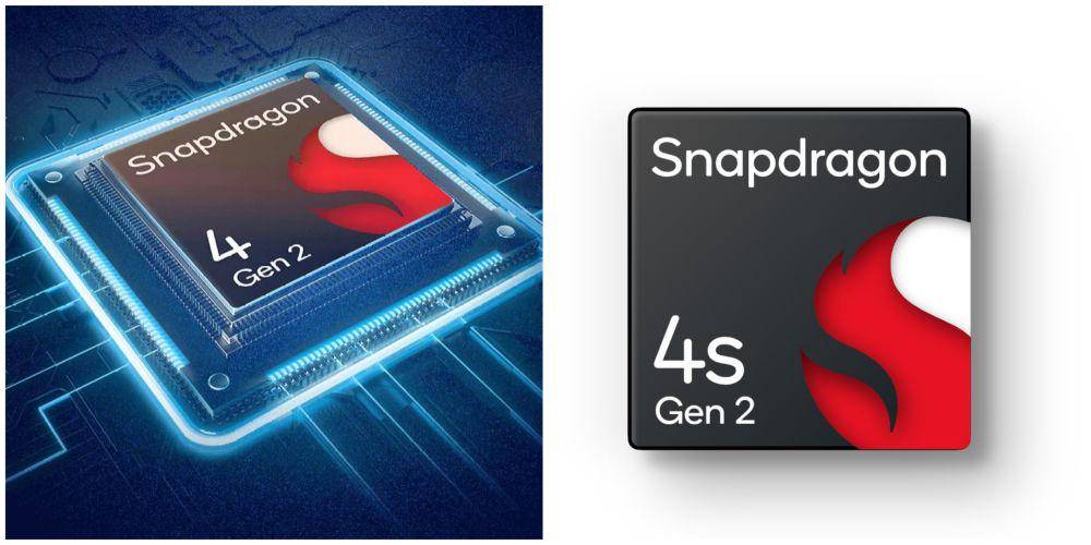 ilustrasi prosesor Qualcomm Snapdragon 4 Gen 2 (mi.com) | 
ilustrasi prosesor Qualcomm Snapdragon 4s Gen 2 (qualcomm.com)