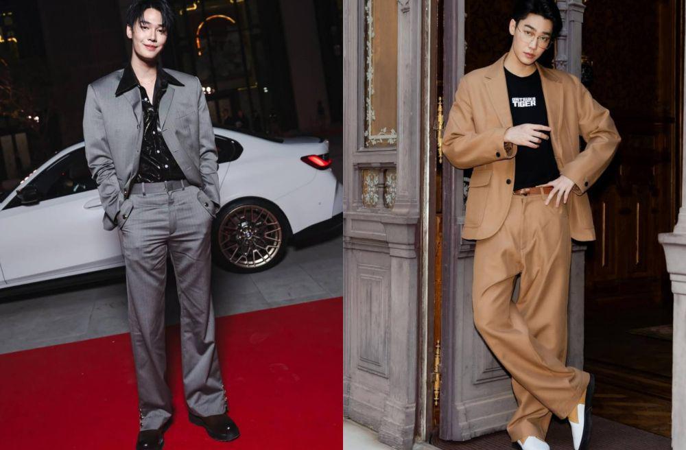 9 Inspirasi Outfit Corporate Style ala Dew Jirawat, Fashionable!