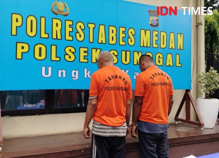 Terungkap Motif Ayah dan Anak Bunuh Seorang Pria di Sunggal