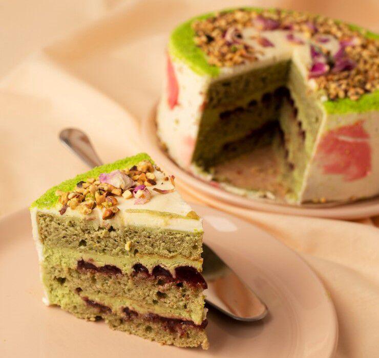 5 Tips Bikin Pistachio Sponge Cake Super Soft dan Mengembang Sempurna